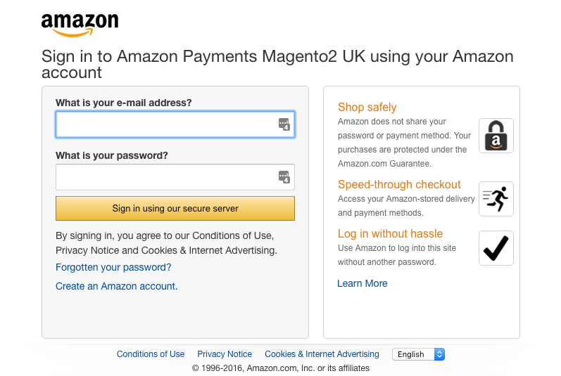 Amazon Login Bill Pay